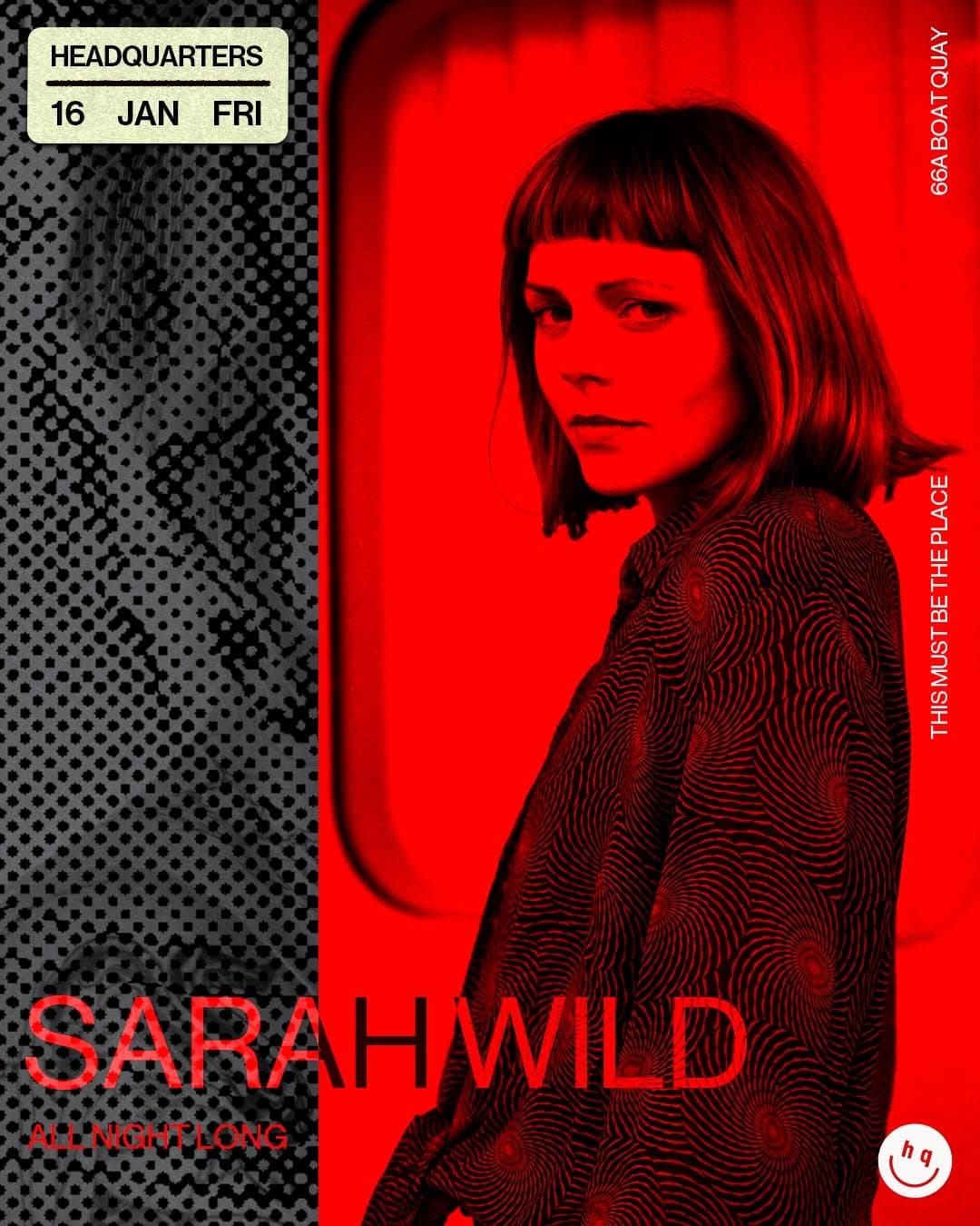 Thugshop Presents – All Night Long with Sarah Wild