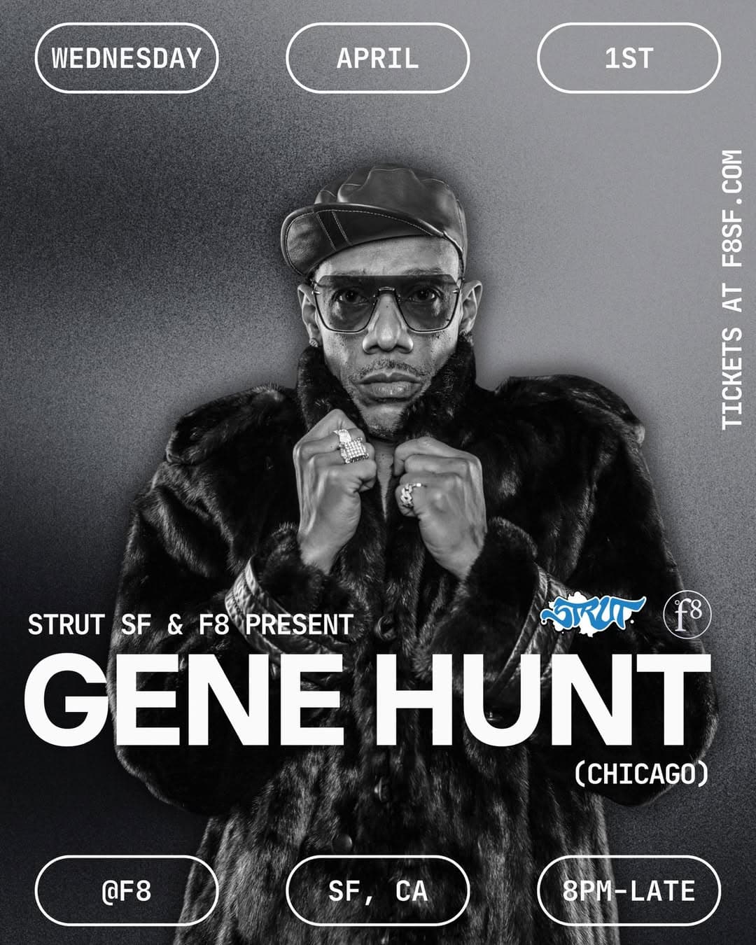 Strut SF and F8 present Gene Hunt