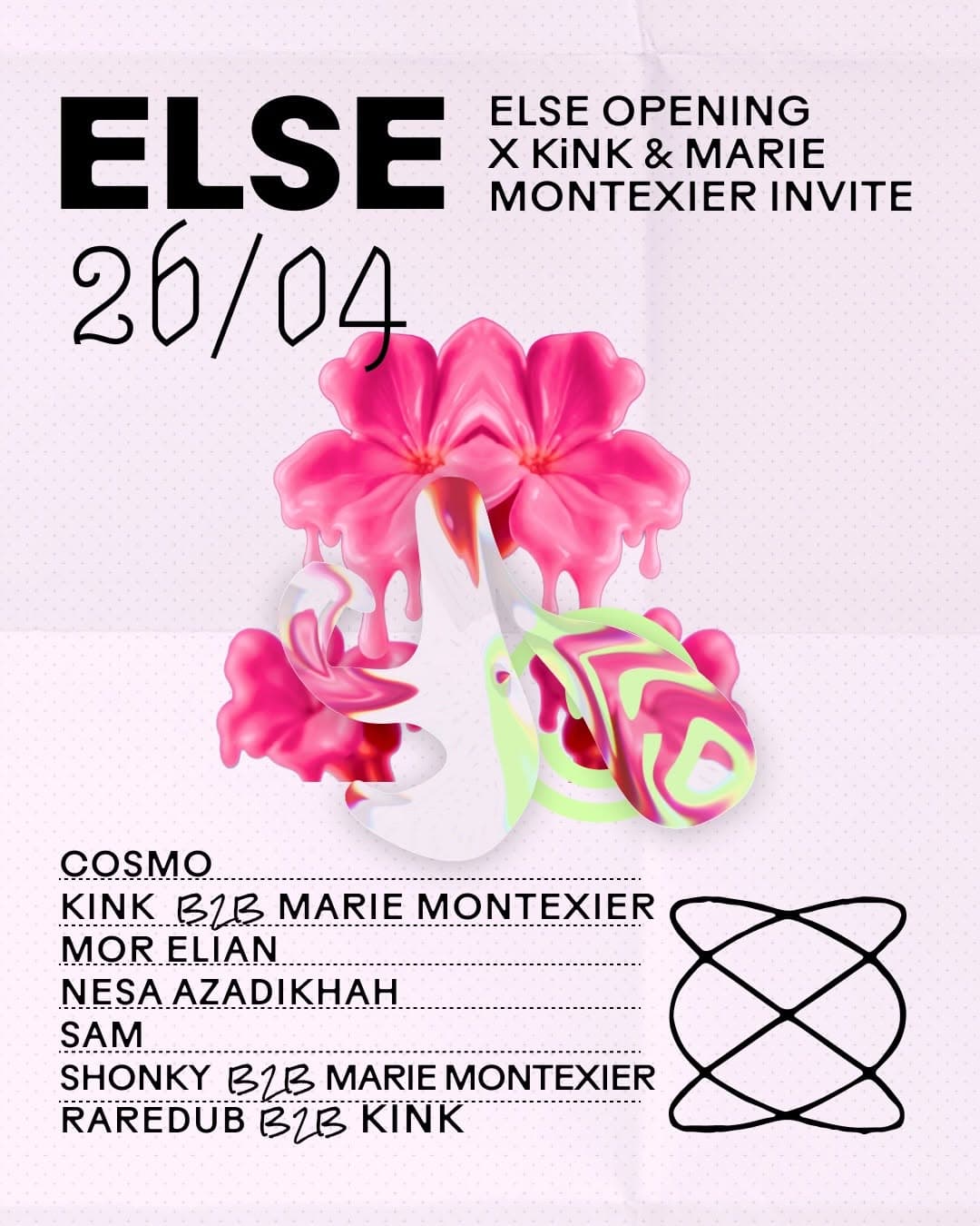 Else Opening x KiNK & Marie Montexier invite