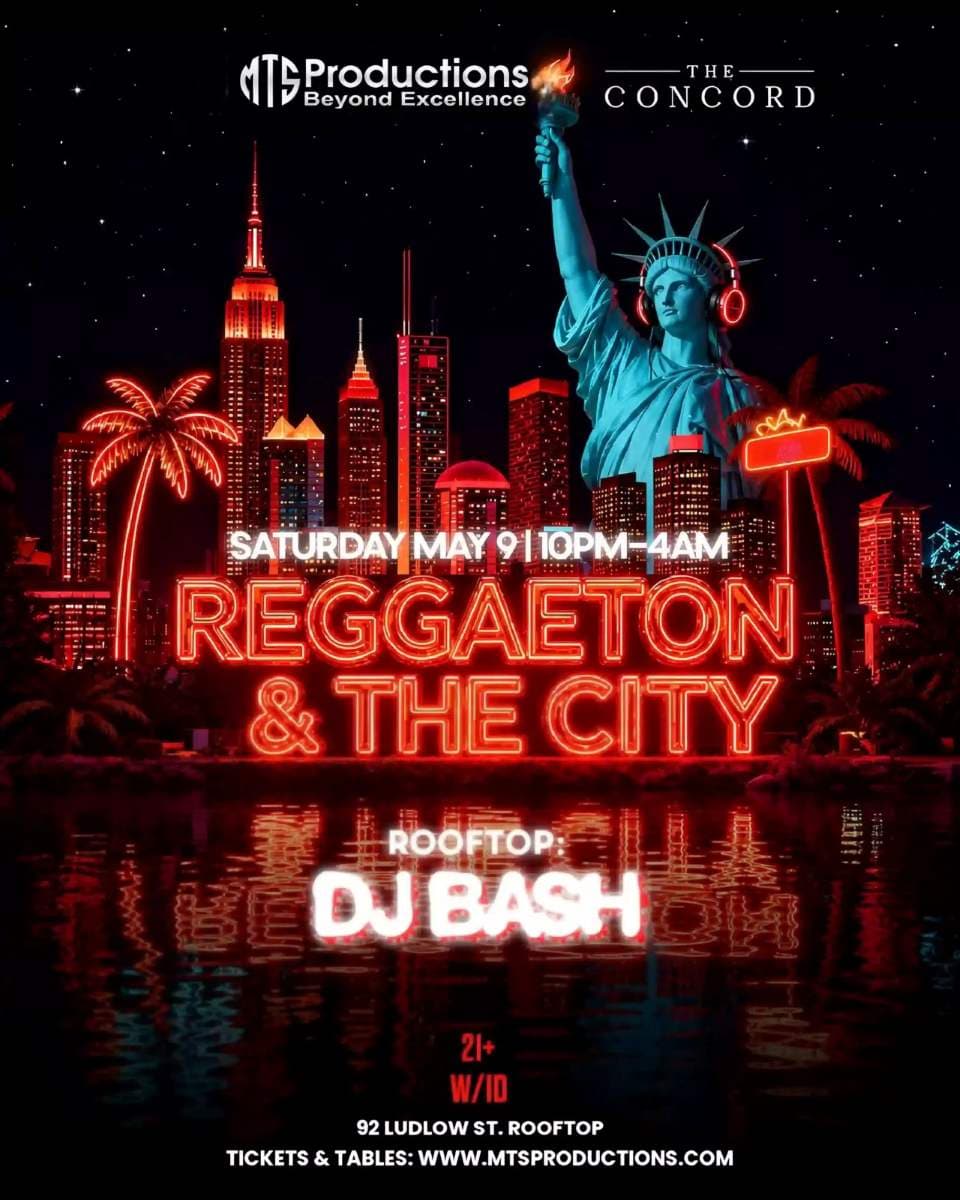 Reggaeton & the City Rooftop Party Saturday