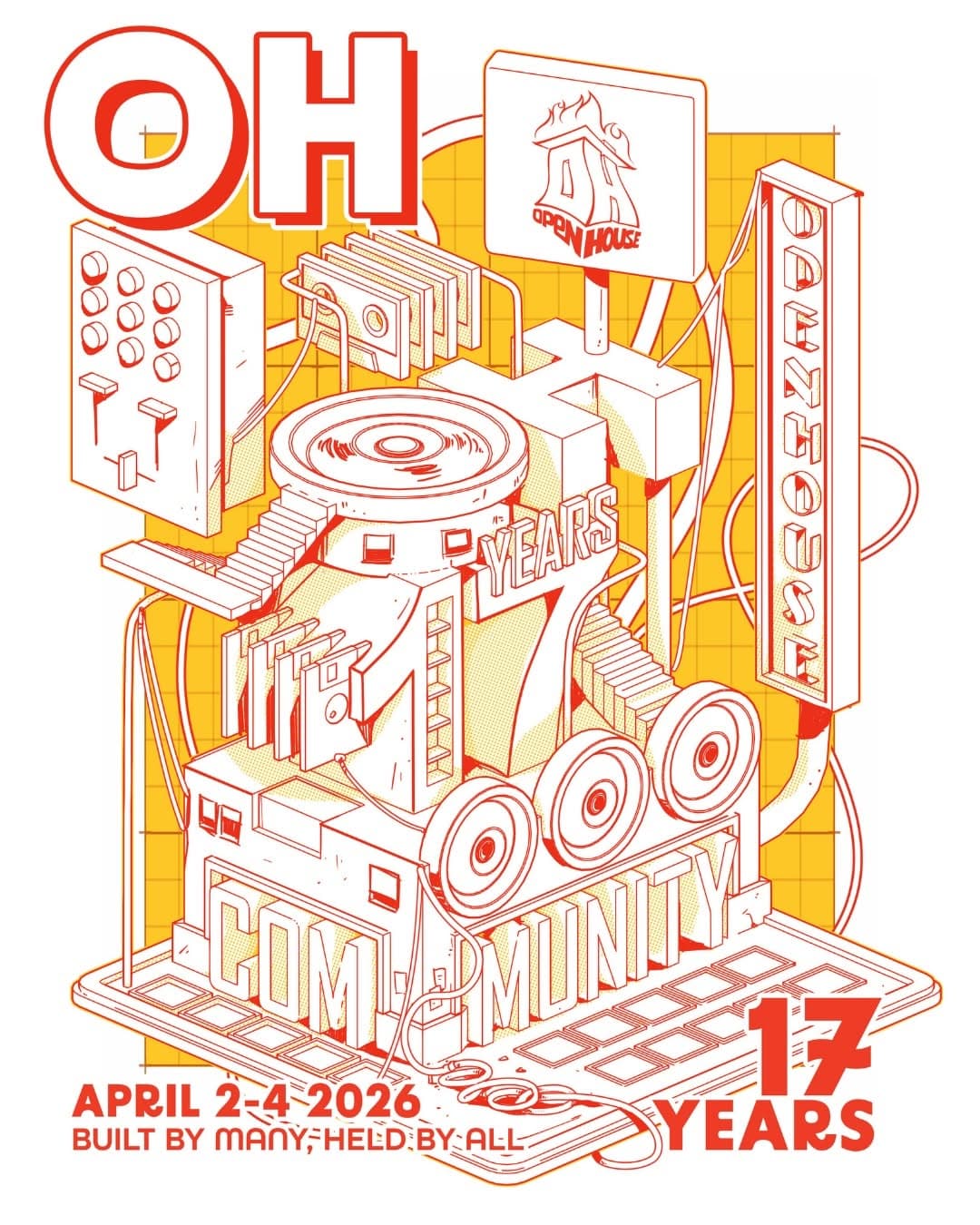 Open House 17 Year Anniversary Party