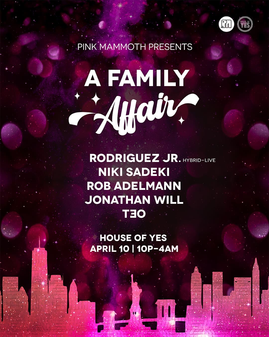 Pink Mammoth: Rodriguez Jr • Niki Sadeki • Rob Adelmann