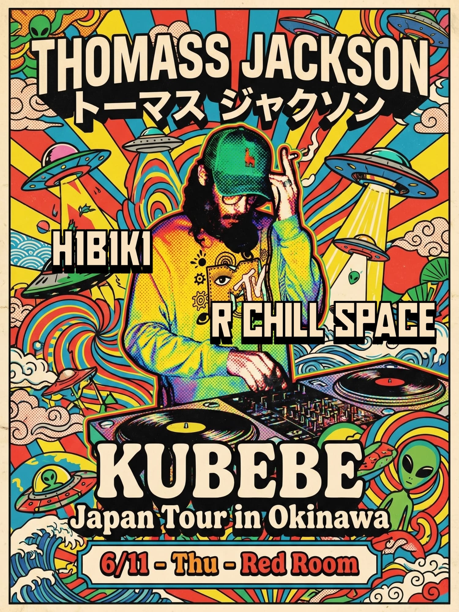 Thomass Jackson & Kubebe Japan Tour in Okinawa