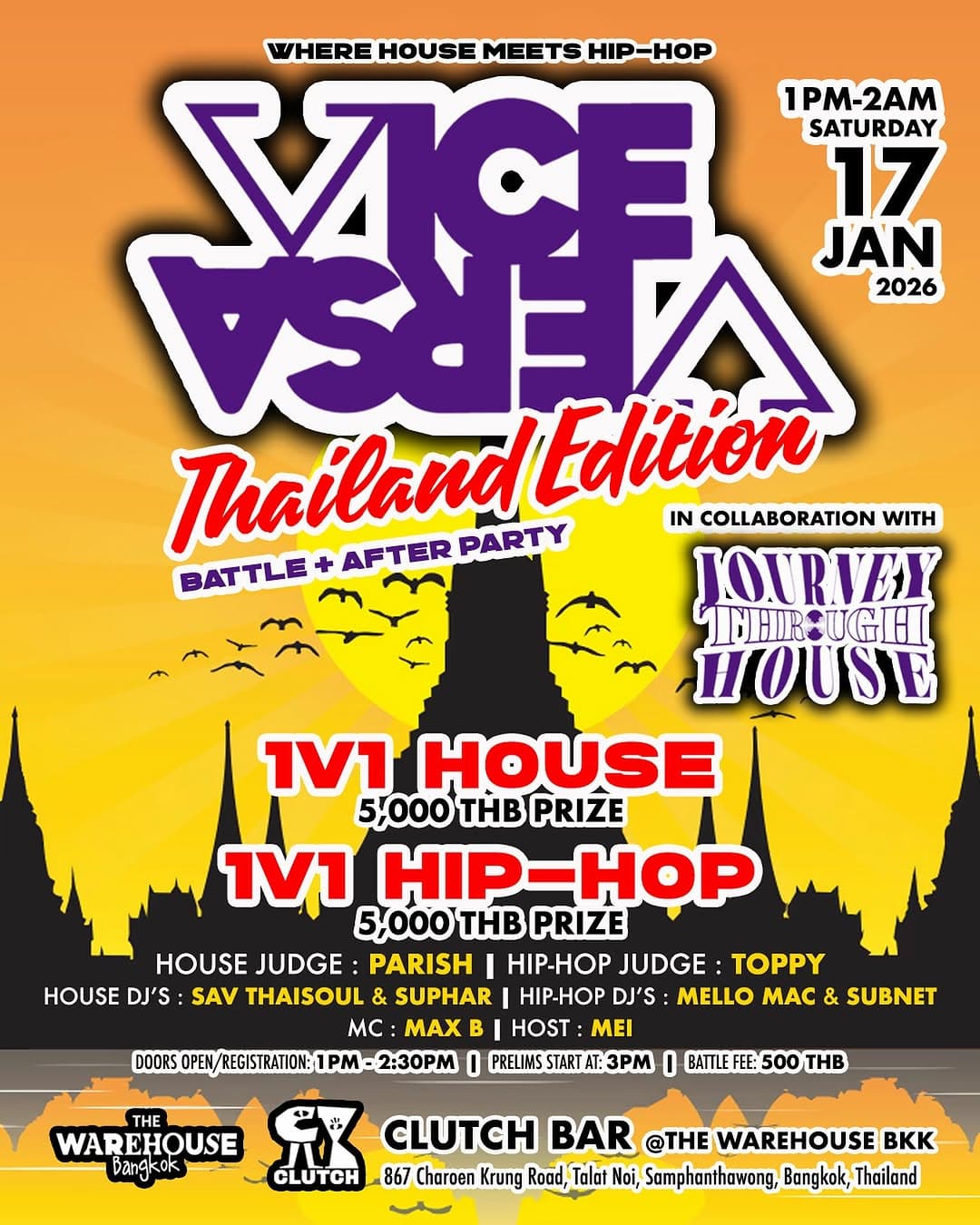 VICE VERSA / Journey Through House — Thailand Edition