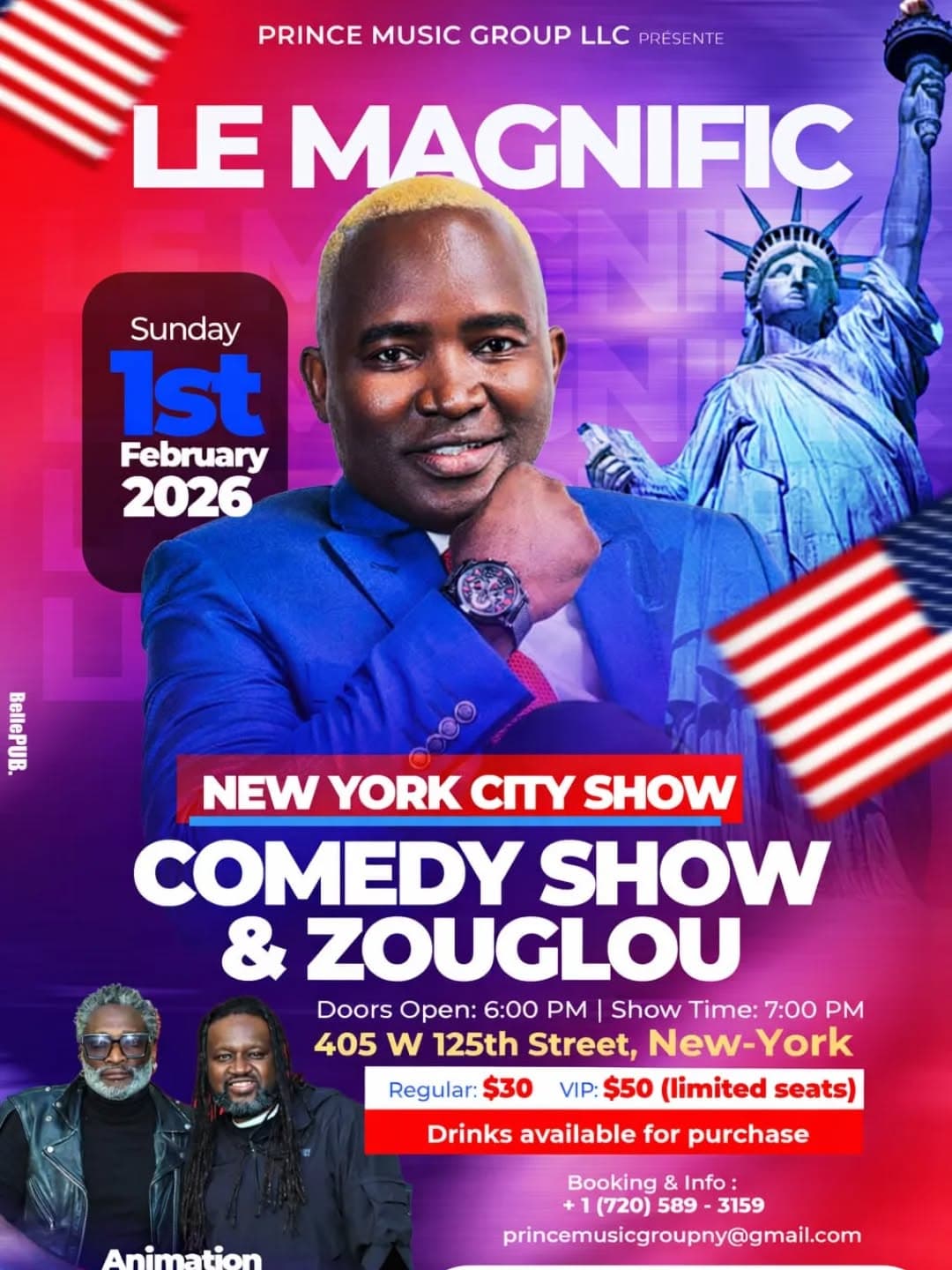 LE MAGNIFIC – LIVE IN NYC