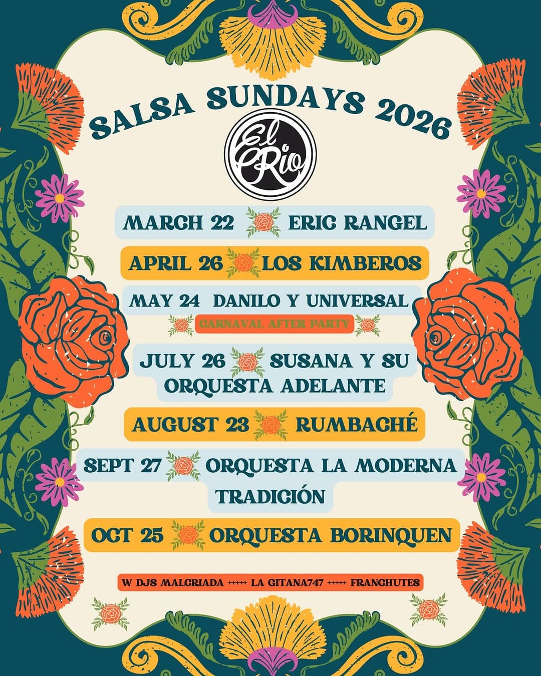 Salsa Sundays on the Patio