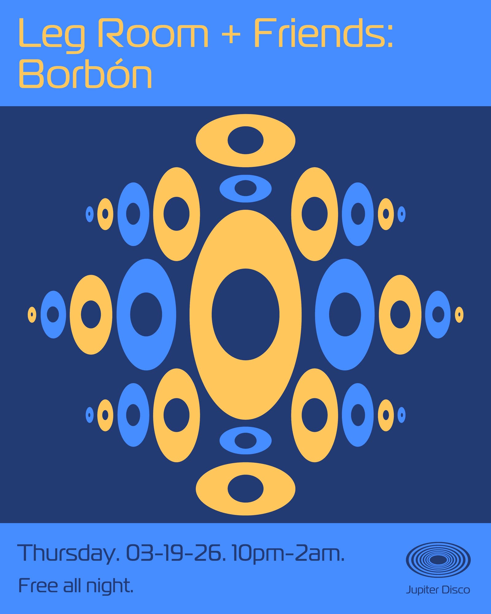 Leg Room & Friends: Borbón