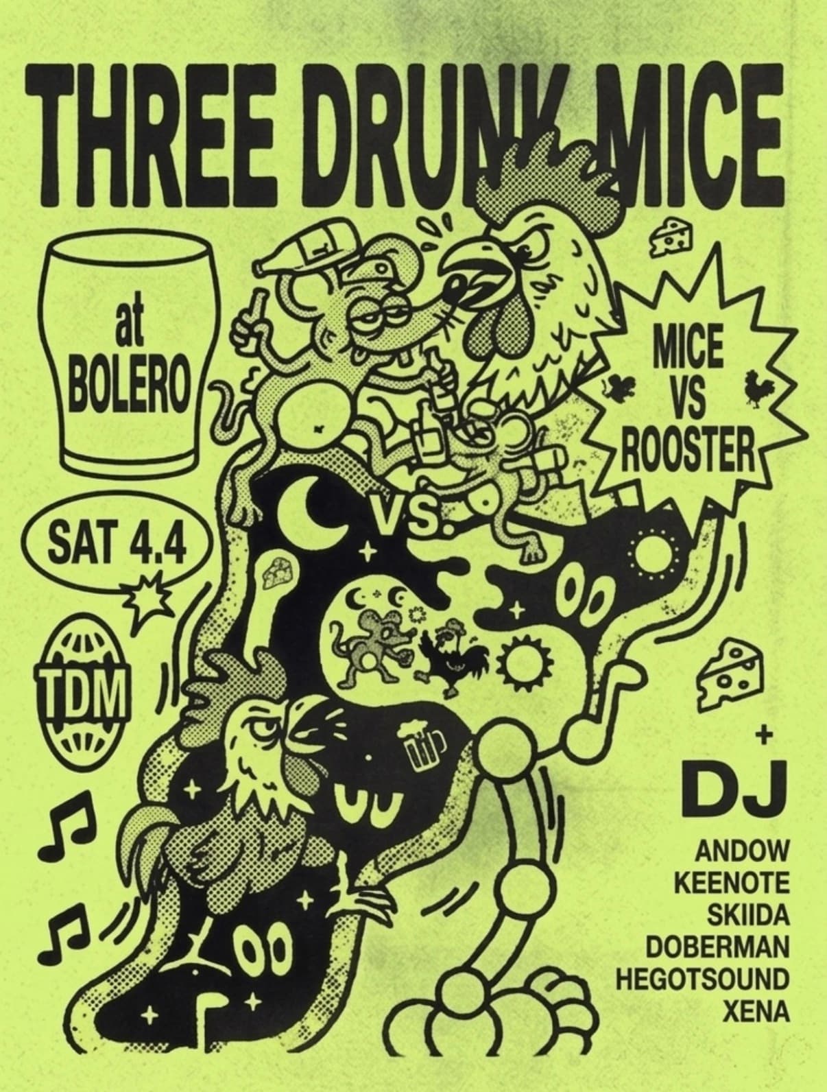 BOLERO: Three Drunk Mice