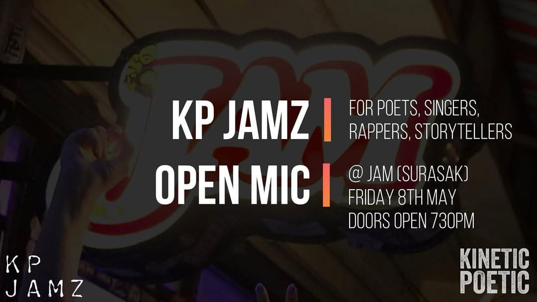 KP JAMZ - Spoken Word & Live Music Fusion Open Mic