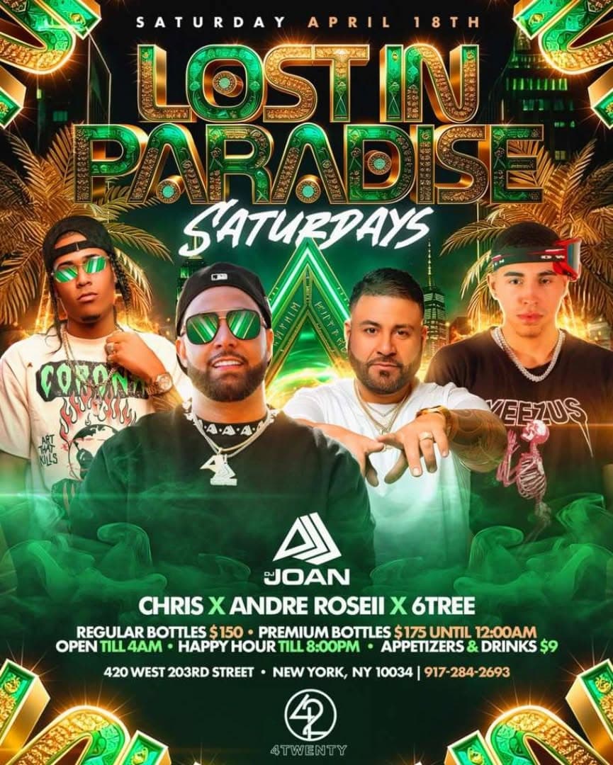 Lost in Paradise Saturdays