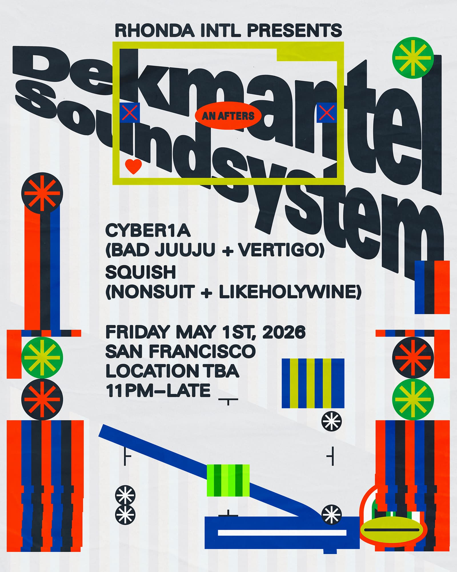 Rhonda INTL SF presents Dekmantel Soundsystem