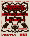 Multipla invites...Radio Hot Buns with Dana Ruh, Luna Ludmilla, Rick Baguette, Lawrence Asher