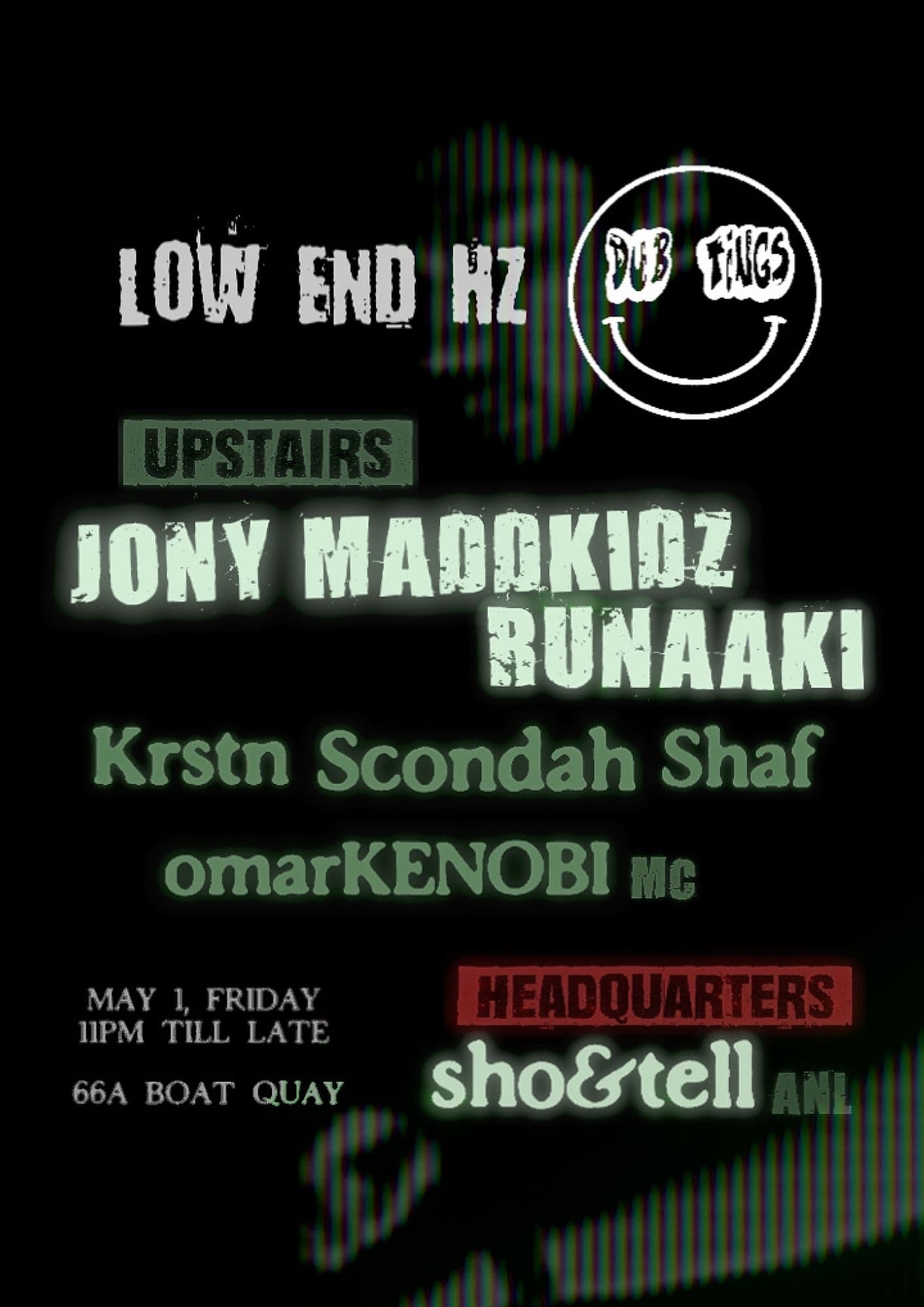 Low End 009 pres. Dub Tings (KL, MY)