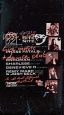 VSSL 14 Year Anni x BITE NITE: Phase Fatale, Unhuman, Sharlese, Genevieve D, Josh & Remy