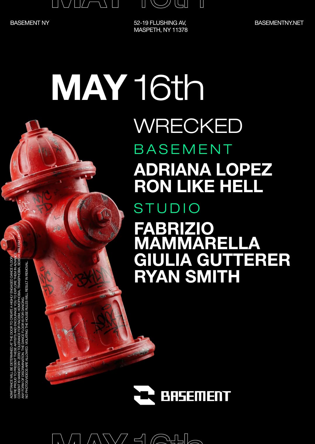 WRECKED: Adriana Lopez / Fabrizio Mammarella / Giulia Gutterer / Ryan Smith / Ron Like Hell