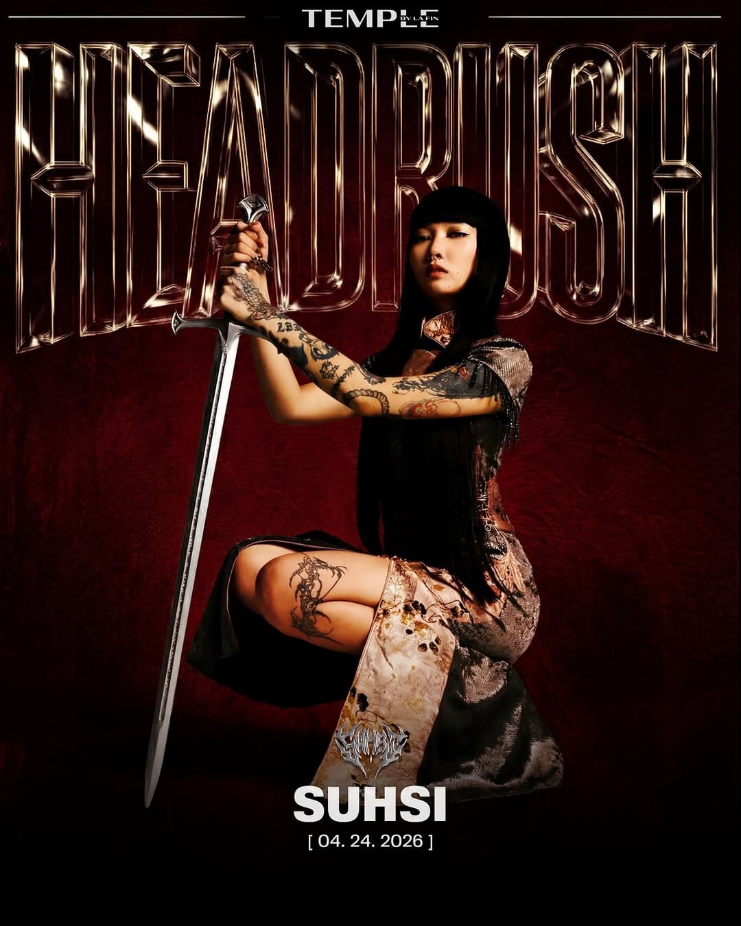 TEMPLE TAIPEI × HEADRUSH PRESENTS: SUSHI - 04.24.2026