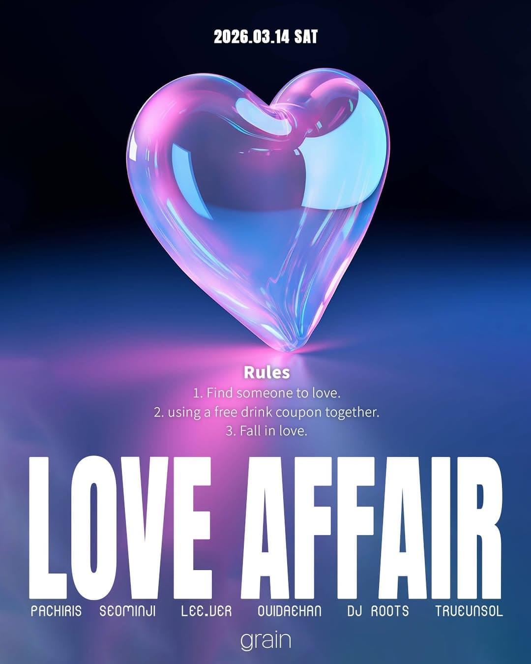 Love Affair in White day