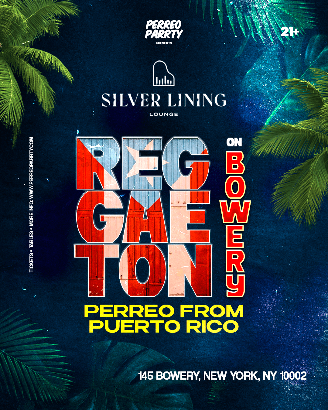 REGGAETON on Bowery - PERREO from PUERTO RICO Party NYC