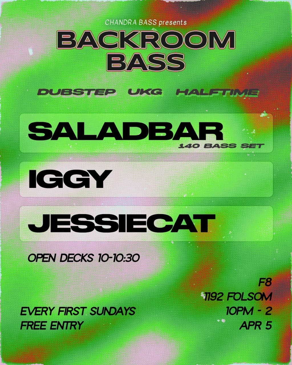 Backroom Bass On Easter Sunday