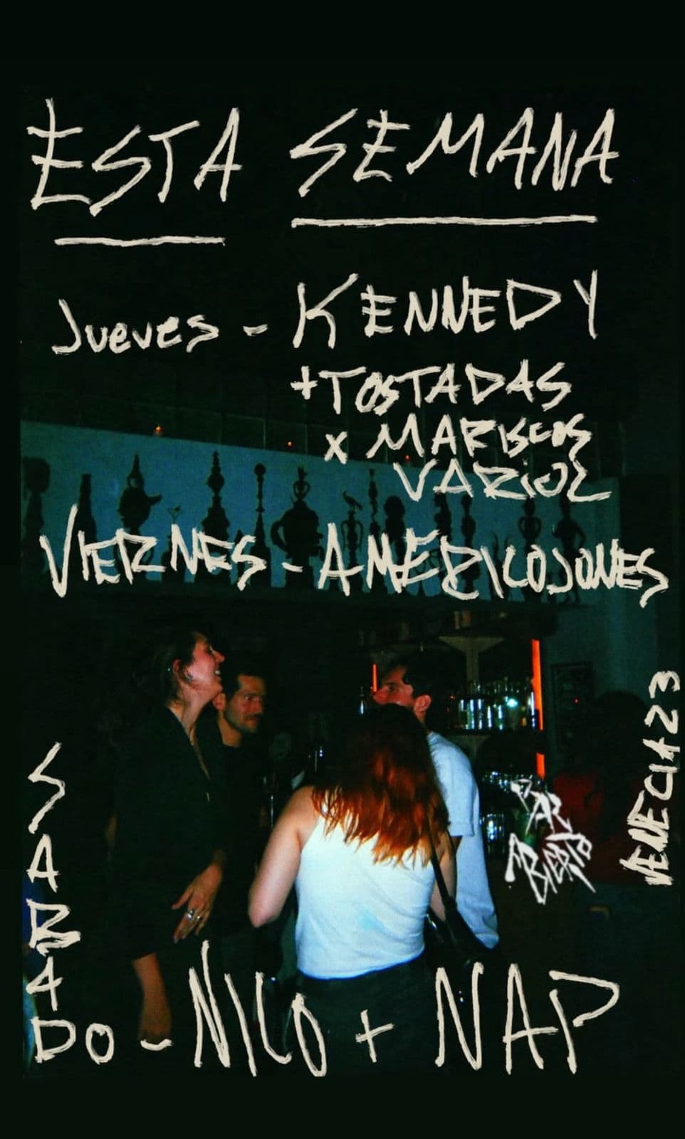 Bar Abierto Semana