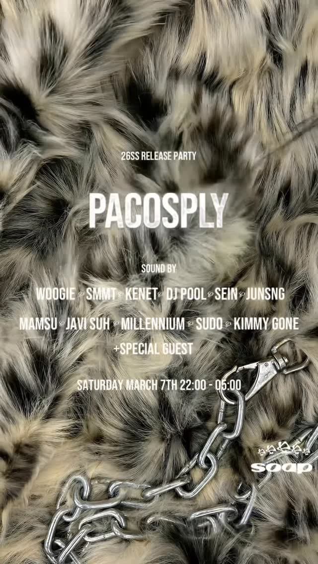 PACOSPLY SS RELEASE PARTY