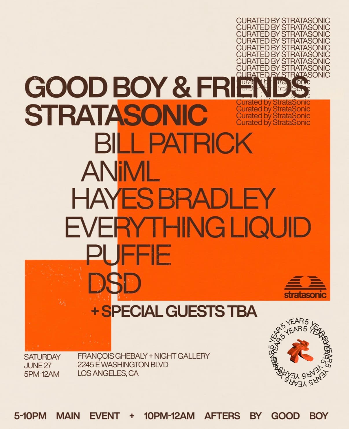 Good Boy & Friends Food & Wine Festival x Stratasonic