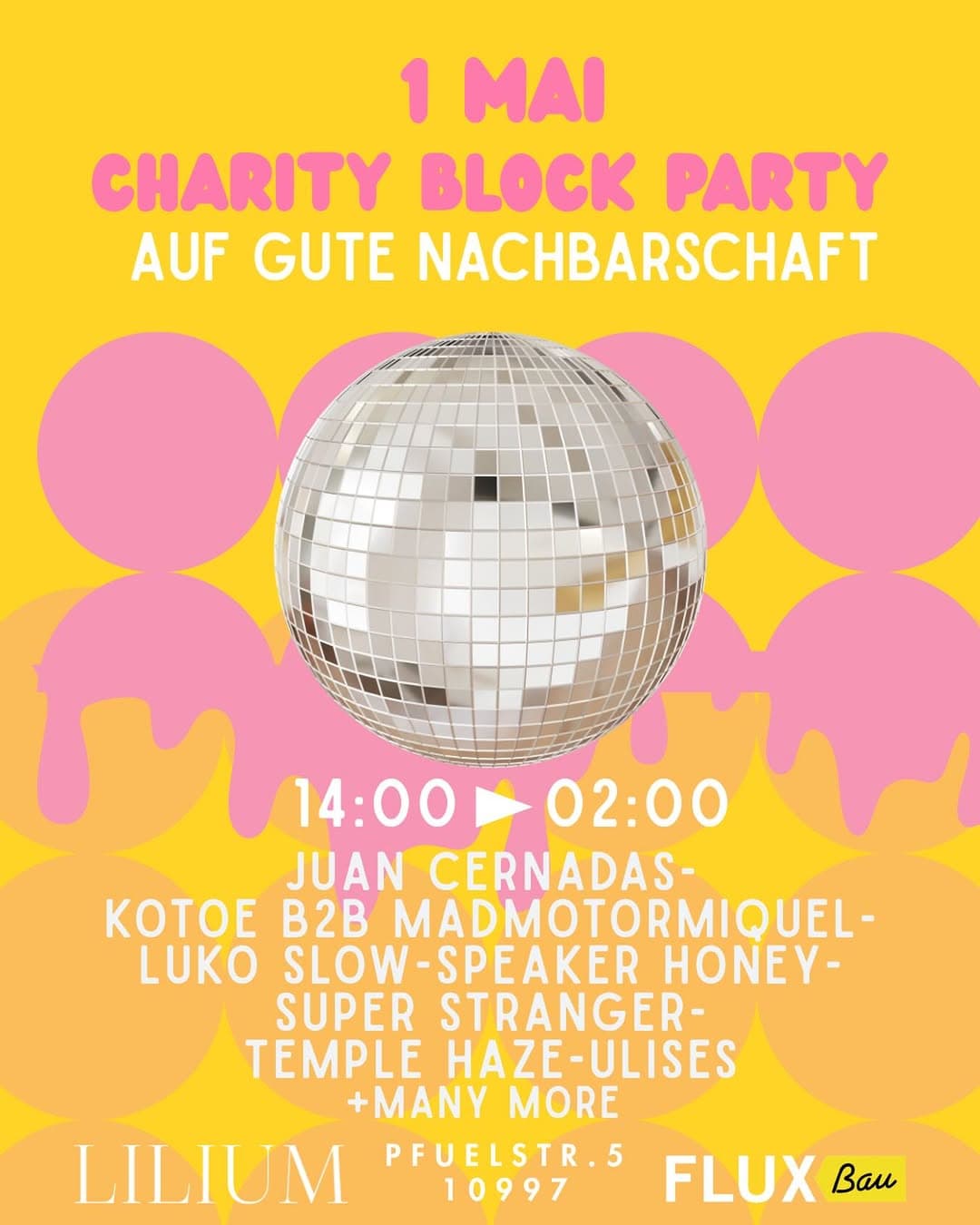 1. Mai - Charity Block Party