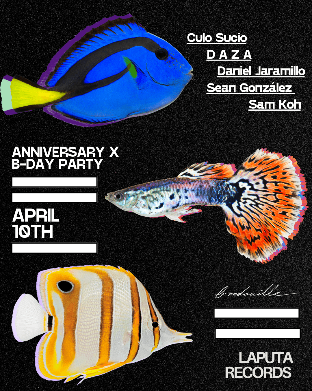 FREE ENTRY: LaPuta Records - Anniversary x B-Days