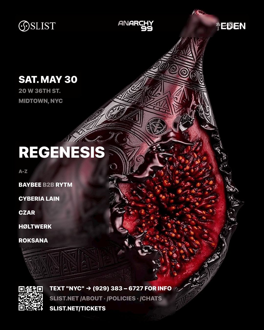 SLIST: REGENESIS