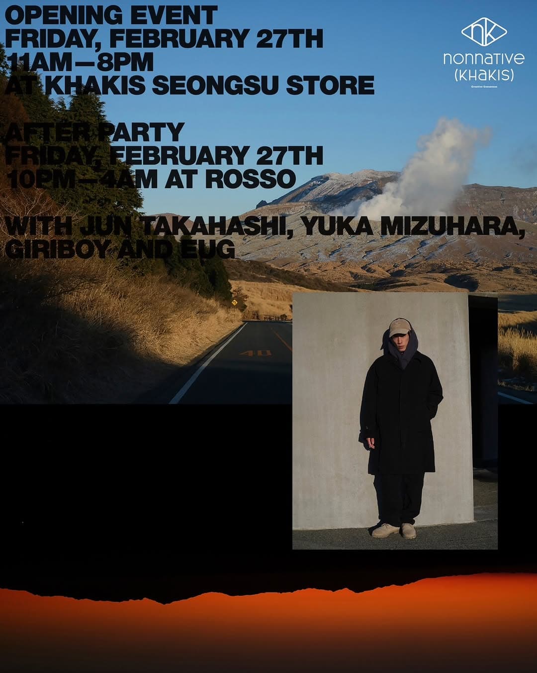 Khakis × nonnative POP-UP & AFTER PARTY