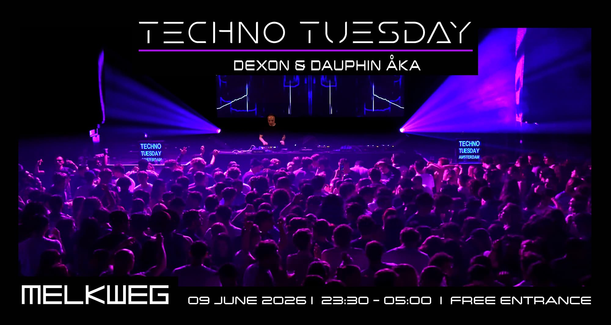 Techno Tuesday Amsterdam, Dexon, Dauphin Aka