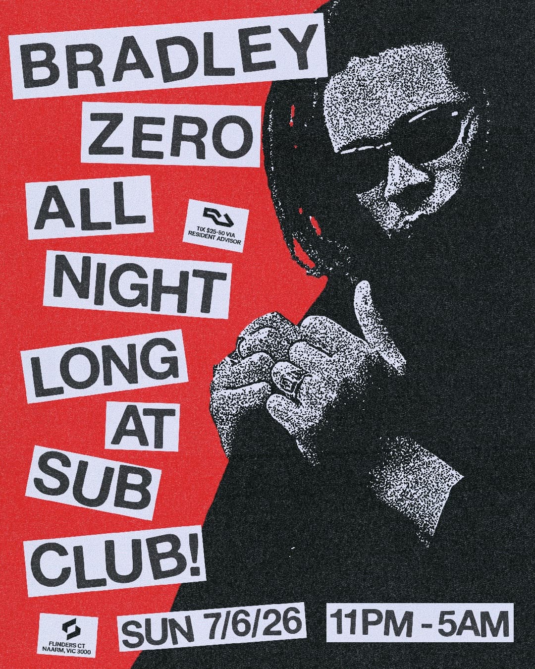 Rhythm Section Melbourne: Bradley Zero ALL NIGHT LONG