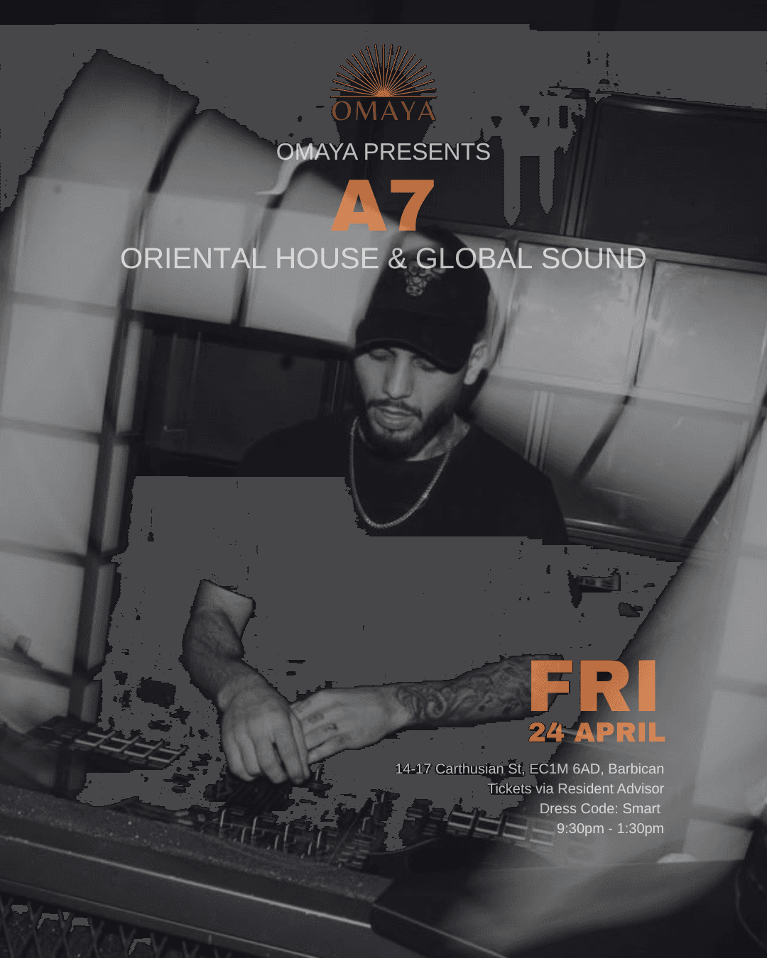 Omaya presents: A7 (Afro House, Oriental, Latin & Global Sound)