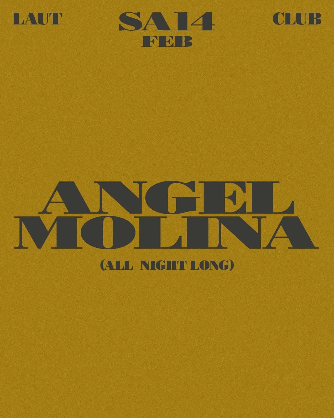 Angel Molina at Laut Barcelona