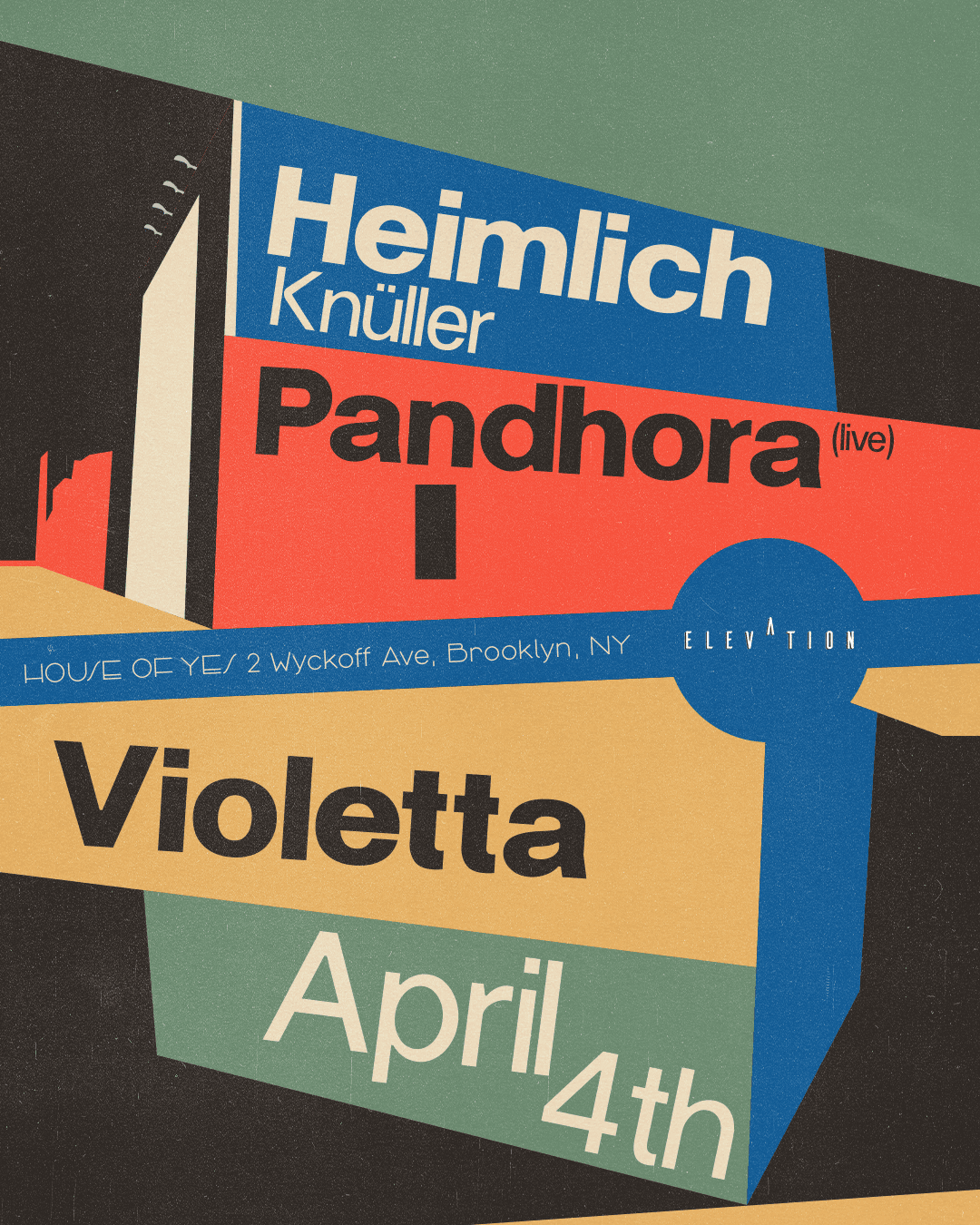 ELEVATION: Heimlich Knüller • Pandhora (LIVE) • Violetta