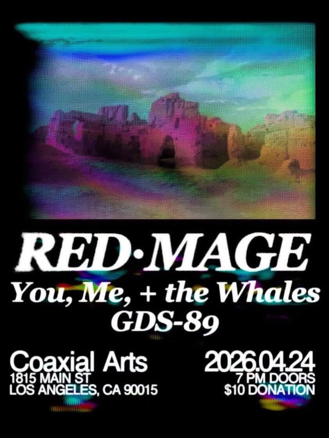 Red•Mage + You, Me + The Whales + GDS-89