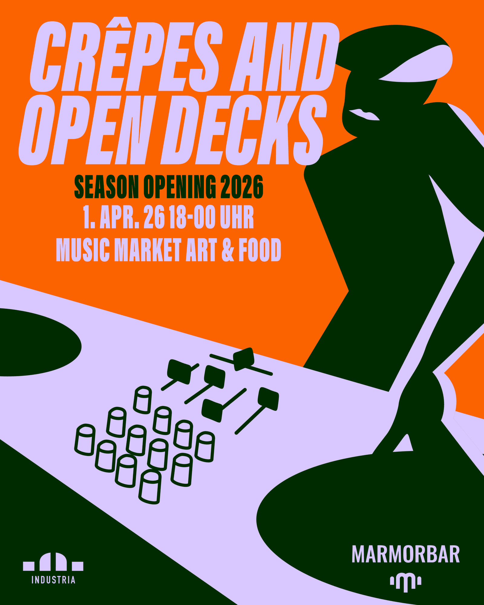 Crêpes & Open Decks - Season Opening 2026