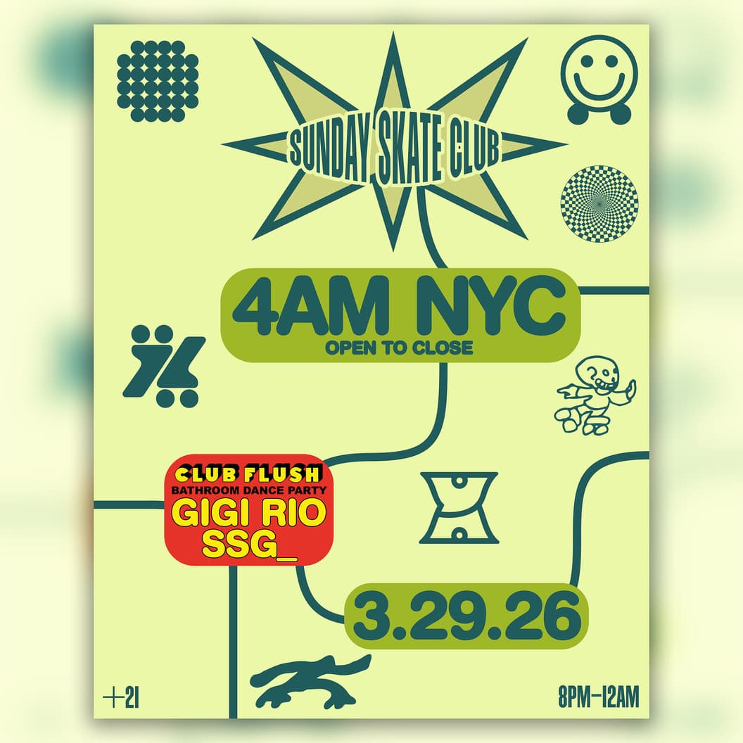 Sunday Skate Club - 4AM NYC