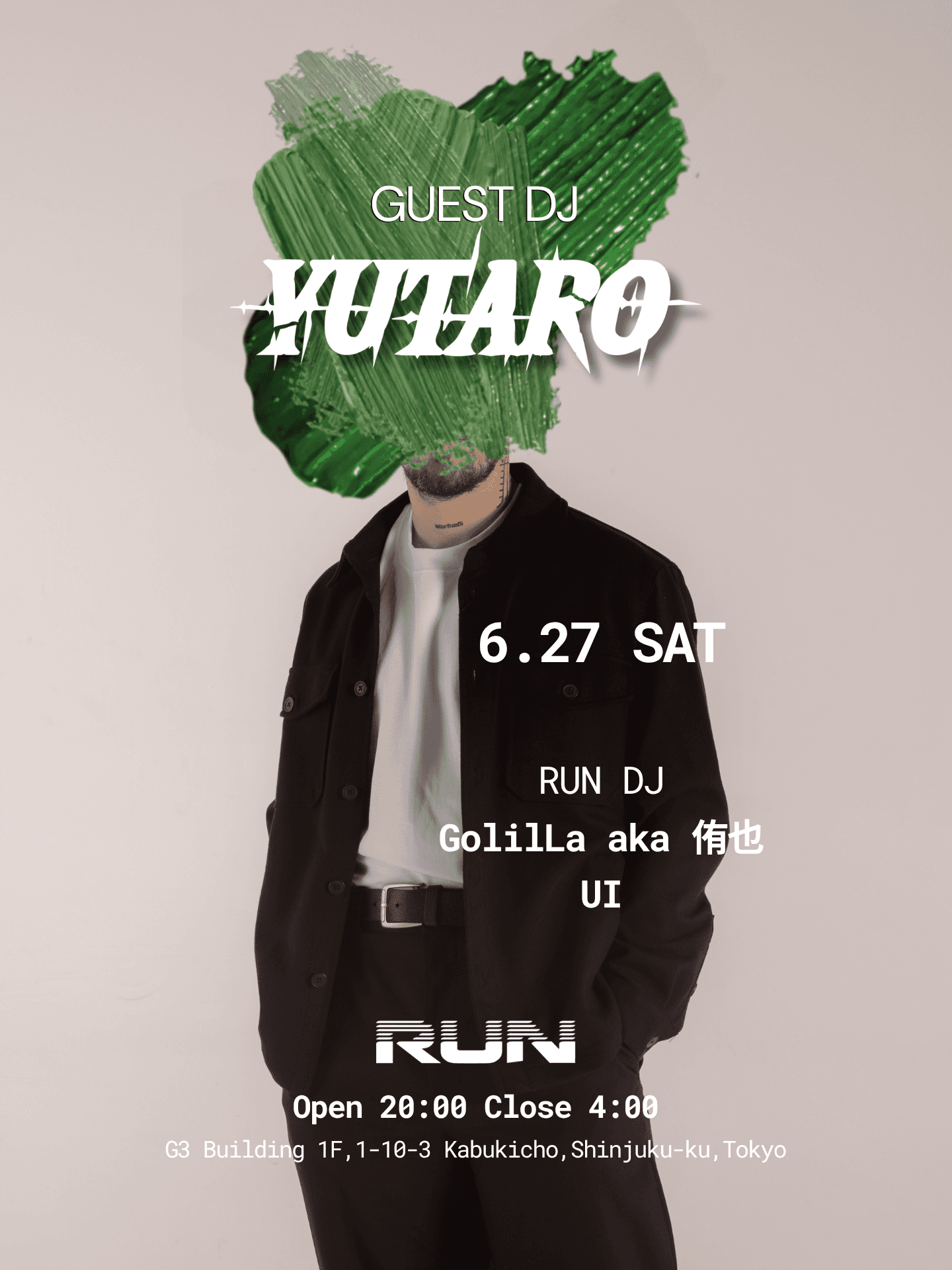 RUN - DJ YUTARO