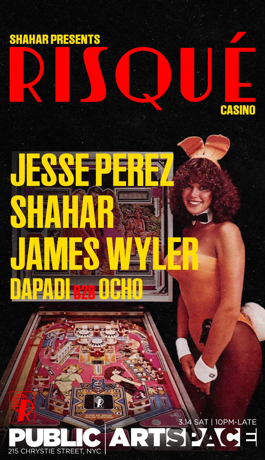RISQUÉ CASINO W. Jesse Perez, Shahar, James Wyler + MORE