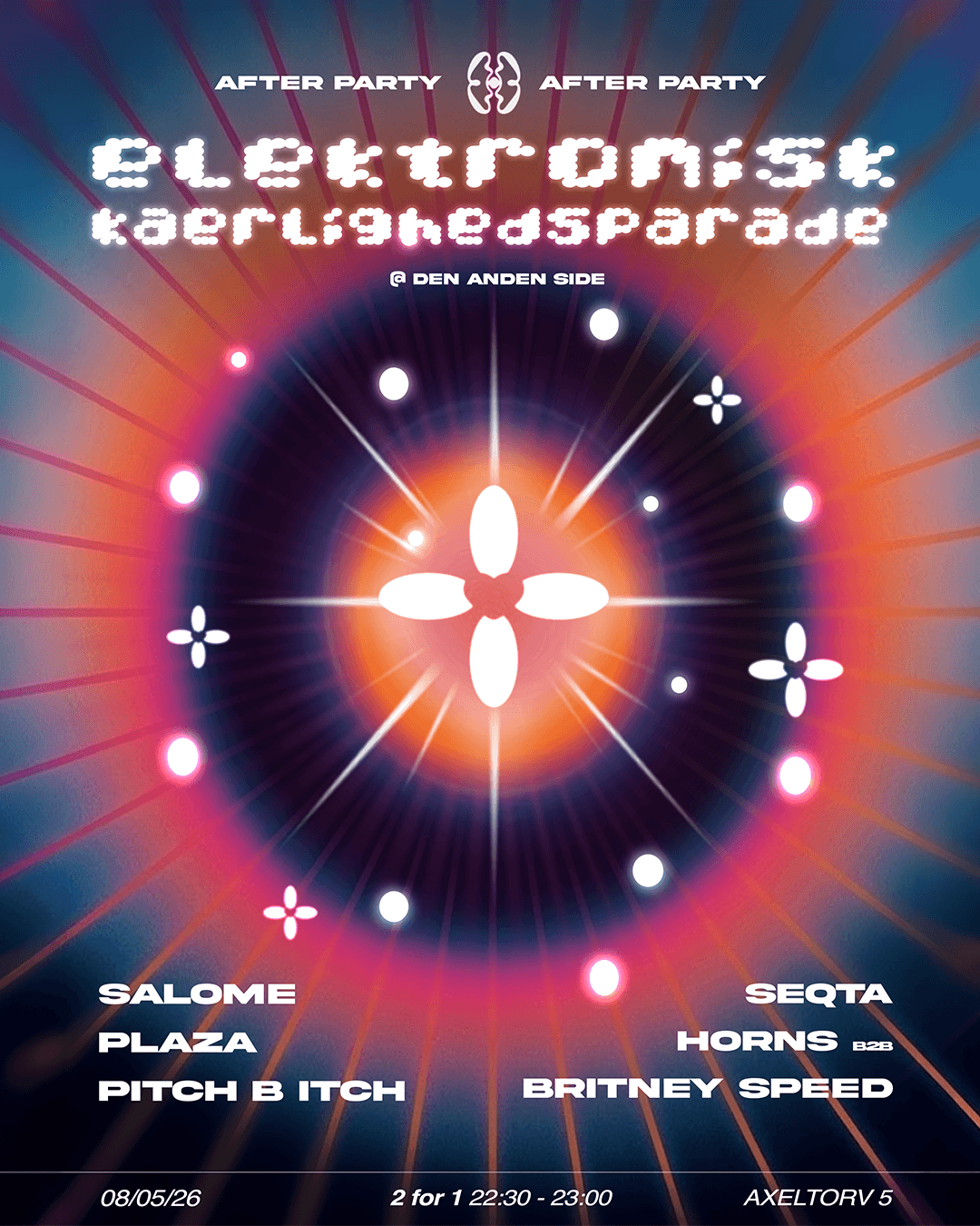 Elektronisk Kærlighedsparade - THE AFTERPARTY with SALOME