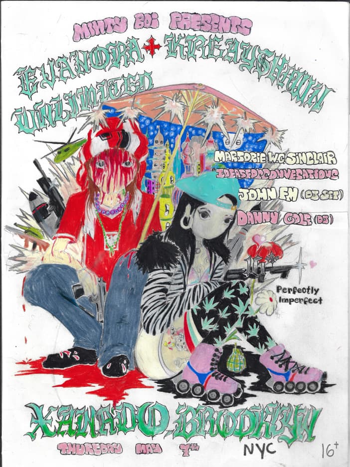 Evanora Unlimited + Kreayshawn Live in New York with Marjorie W.C Sinclair