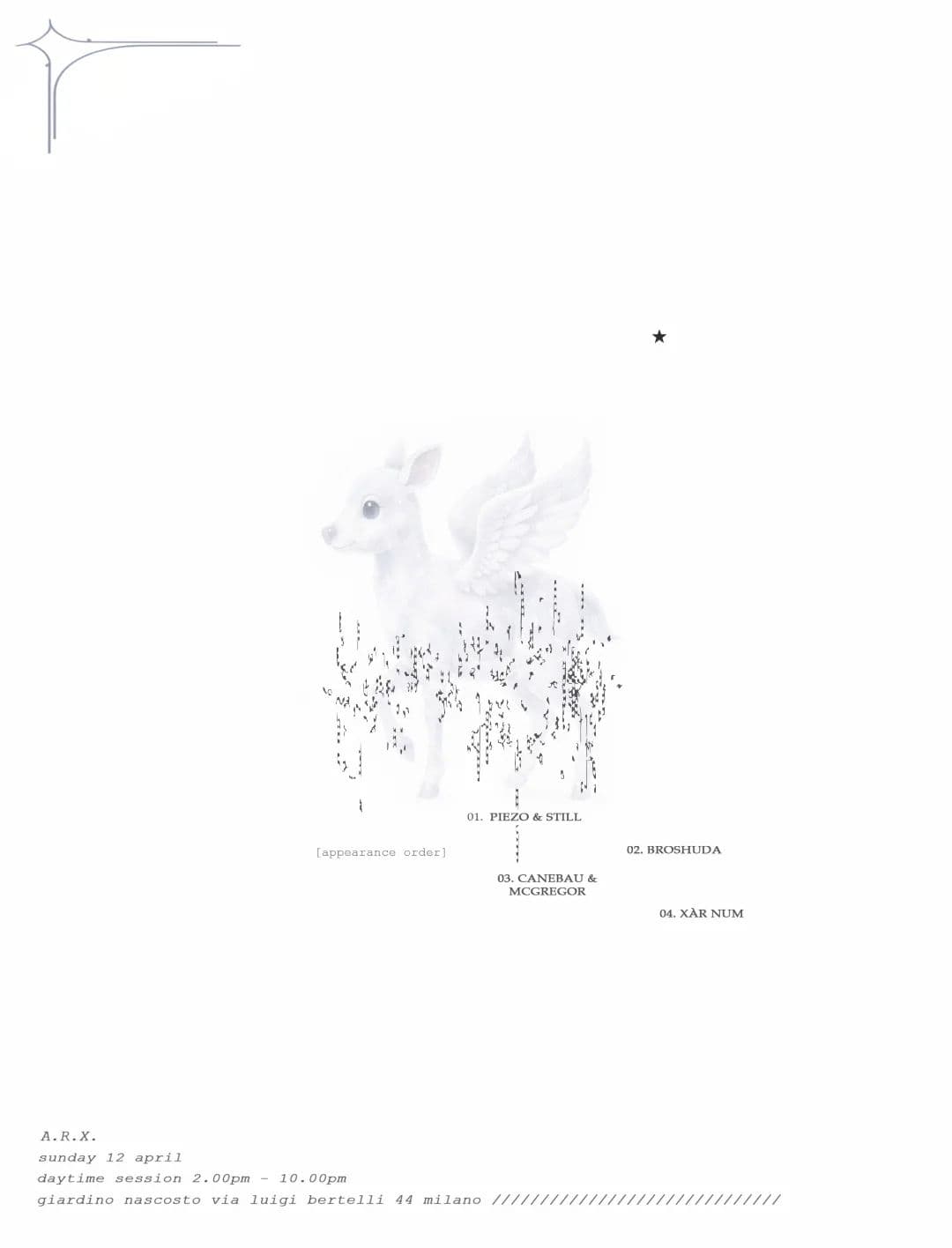 A.R.X. | Daytime session with STILL, Piezo & more