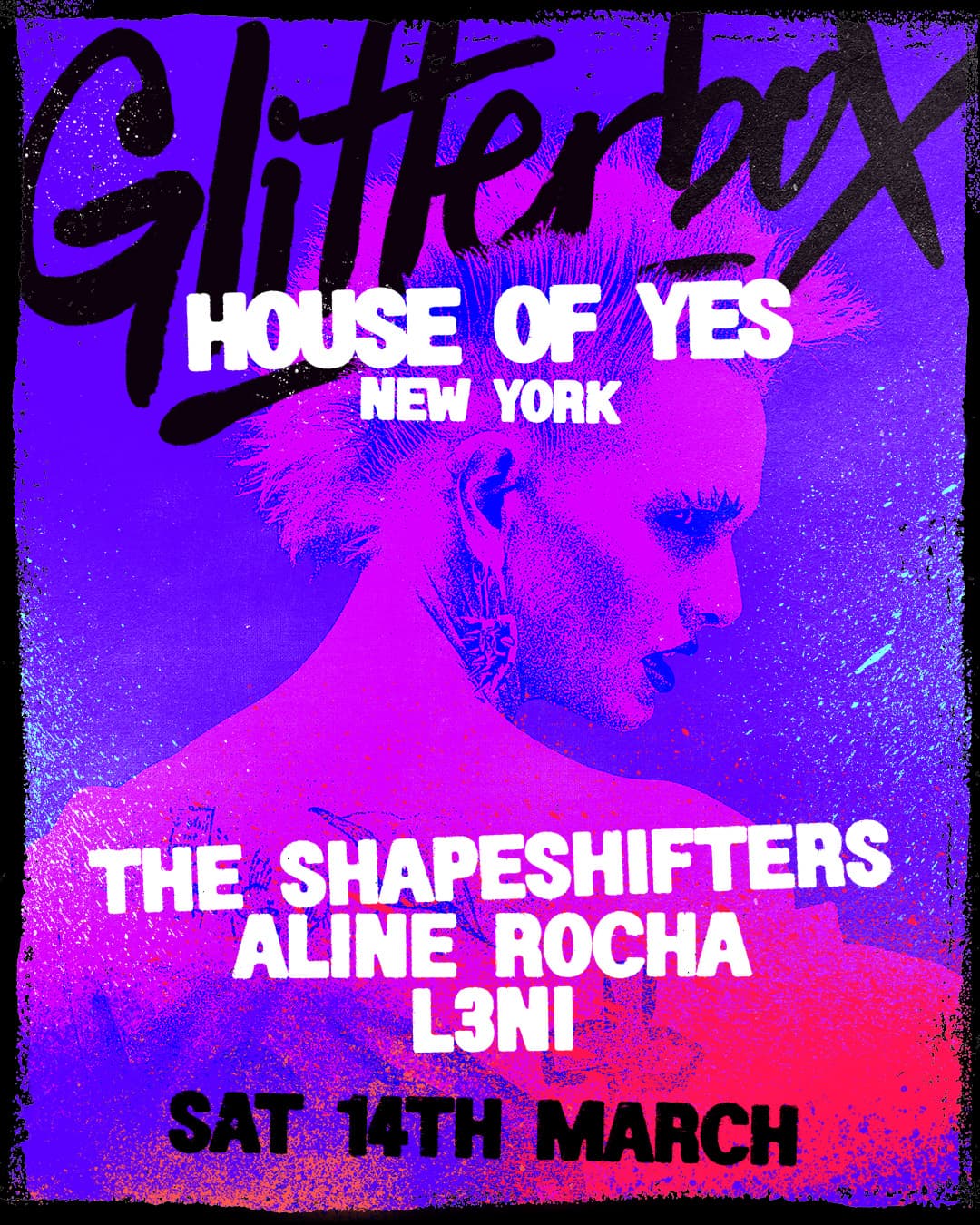 GLITTERBOX: The Shapeshifters • Aline Rocha • L3Ni