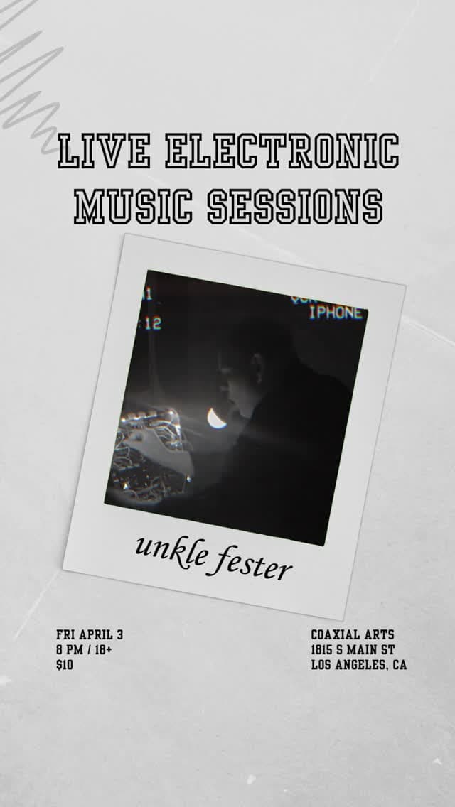 Unkle Fester at Coaxial