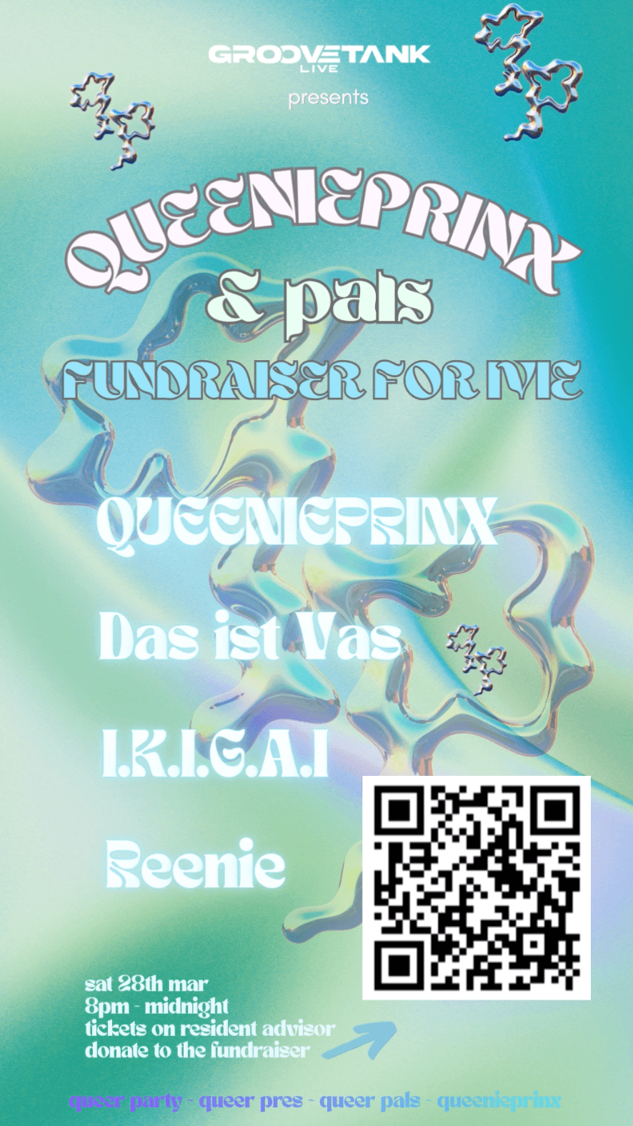QUEENIEPRINX&pals FUNDRAISER FOR IVIE