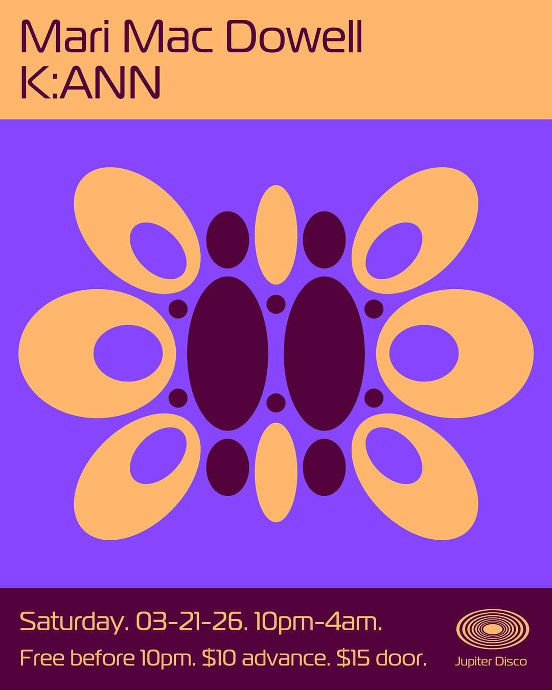 Mari Mac Dowell & K:ANN at Jupiter Disco