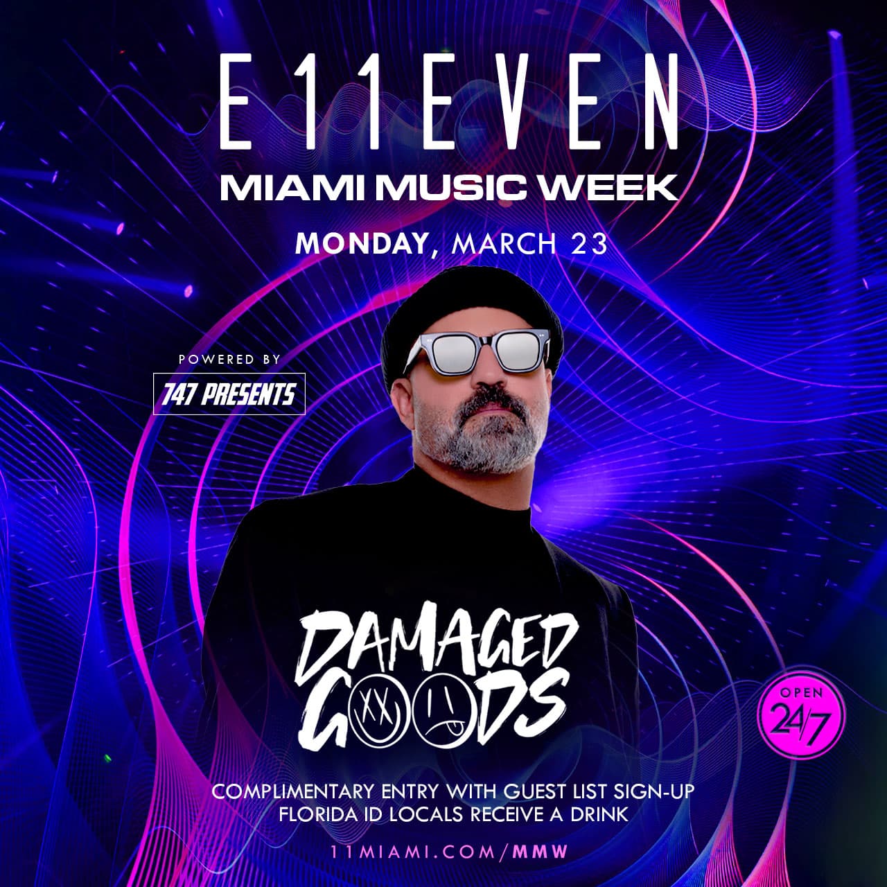 Miami Music Week at E11EVEN: Damaged Goods
