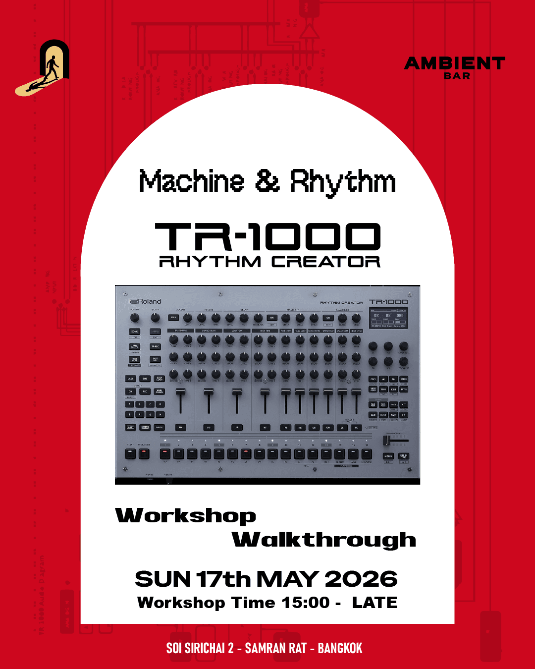 Machine & Rhythm: TR-1000 Sessions Workshop