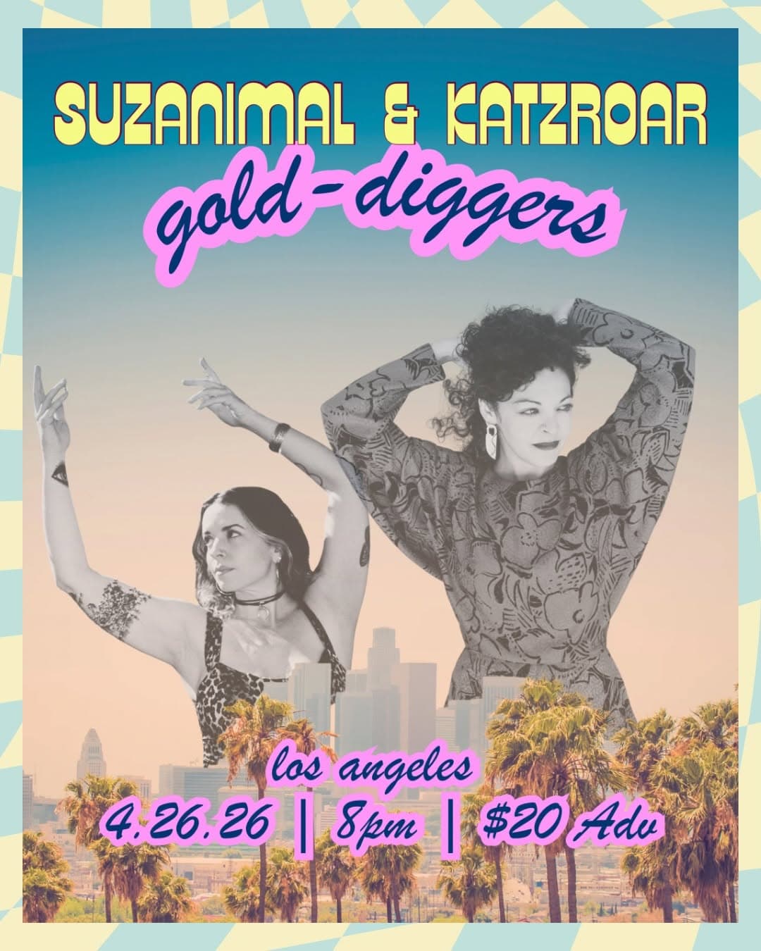 Suzanimal & Katzroar at Gold Diggers